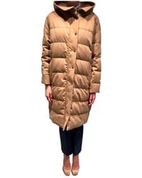 Max Mara - Long-Sleeved Cotton-Padded Jacket - Lyst