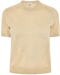 JOSEPH - Crew Neck Short-Sleeved T-Shirt - Lyst