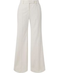 Brunello Cucinelli - Flared Trousers - Lyst