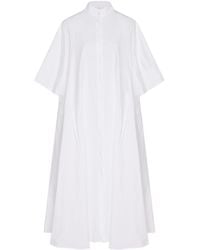 The Row - Short-Sleeved Shirt Dress - Lyst
