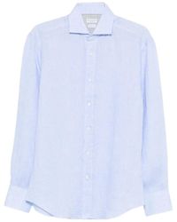 Brunello Cucinelli - Linen Shirt - Lyst