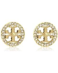 Tory Burch - Miller Studded Earrings - Lyst