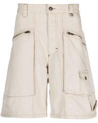 Isabel Marant - Peio Denim Bermuda Shorts - Lyst
