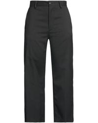 MM6 by Maison Margiela - Solid Color Casual Trousers - Lyst