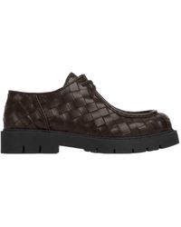 Bottega Veneta - Haddock Lace-Up Shoes - Lyst