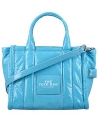 Marc Jacobs - The Crinkle Mini Leather Tote Bag - Lyst