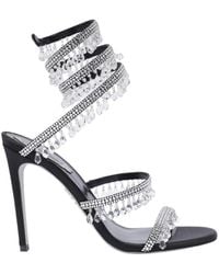 Rene Caovilla - René Caovilla Cleo Embellished Wraparound Style Sandals - Lyst