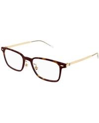 Montblanc - Eyewear Square Frame Glasses - Lyst