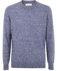 Brunello Cucinelli - Crewneck Knitted Jumper - Lyst