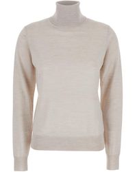 P.A.R.O.S.H. - P.A.R.O..H. Turtleneck Knitted Jumper - Lyst
