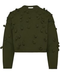 JW Anderson - Jw Anderson Cropped Loop Jumper - Lyst