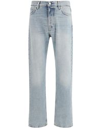 Haikure - Logo Patch Straight-Leg Jeans - Lyst