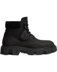 Moncler - Peak City Lace-Up Ankle Boots - Lyst