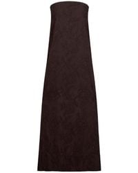 Liu Jo - Floral Sleeveless Midi Dress - Lyst