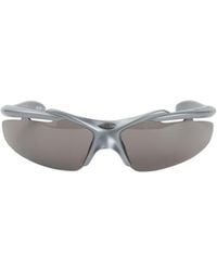 Balenciaga - Eyewear Wrap-Around Frame Sunglasses - Lyst