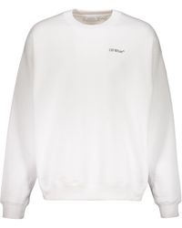 Off-White c/o Virgil Abloh - Logo Back-Arrow Sweatshirt - Lyst