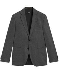 BOSS - Long-Sleeved Suit Jacket - Lyst