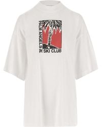 Palm Angels - Graphic Printed Crewneck T-Shirt - Lyst