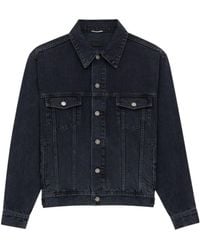 Saint Laurent - Trucker Jacket - Lyst