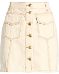 FARM Rio - Button-Down Skirt - Lyst