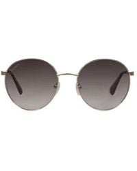 MAX&Co. - Solid-Colored Metal-Framed Sunglasses - Lyst