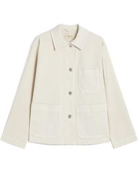 Weekend by Maxmara - Straight-Fit Cotton Bull Denim Jacket - Lyst