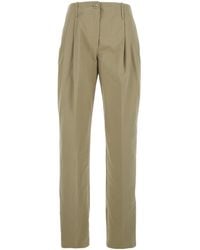 Semicouture - Semi Couture High-Waist Gabardine Pants - Lyst