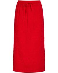 Polo Ralph Lauren - Mid-Length Knit Straight Skirt - Lyst