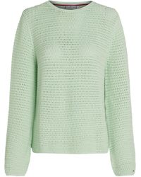 Tommy Hilfiger - Pointelle Crochet Jumper - Lyst