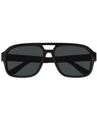 Gucci - Eyewear Aviator Frame Sunglasses - Lyst