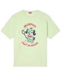 KENZO - Pattern-Printed Crewneck T-Shirt - Lyst
