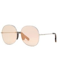 KENZO - Geometric Frame Sunglasses - Lyst