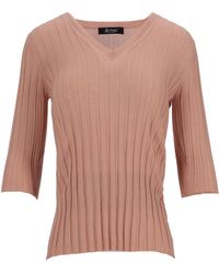 Lela Rose - V-Neck Sweater - Lyst