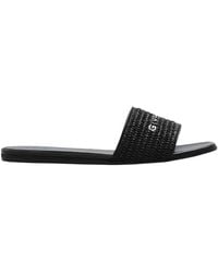 Givenchy - 4G Open Toe Slip-On Slides - Lyst