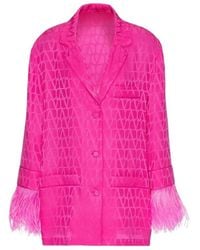 Valentino - Toile Iconographe Straight Hem Shirt - Lyst