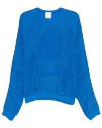 ROA - Wama 3D Textured-Knit Long-Sleeve T-Shirt - Lyst