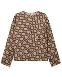 Emporio Armani - Geometric Print Shirt - Lyst