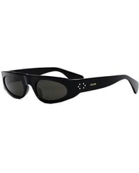 Celine - Logo Sunglasses - Lyst