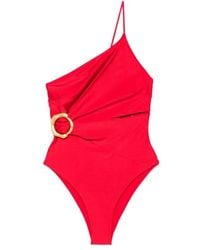 Cult Gaia - Asymmetric Swimsuit - Lyst