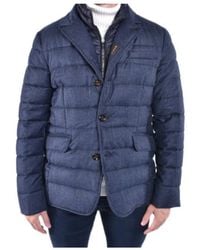 Moorer - Long Sleeve Down Jacket - Lyst