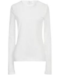 Sportmax - Crew Neck Long Sleeve T-Shirt - Lyst