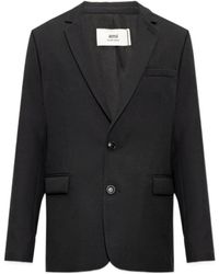 Ami Paris - Ami Single Breasted Tailored Blazer - Lyst