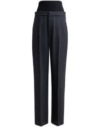 Alaïa - Wool Casual Pants - Lyst