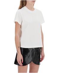 Courreges - Courrèges Crewneck Short-Sleeved T-Shirt - Lyst