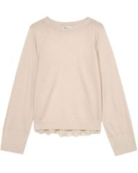 Blumarine - Long Sleeve Sweater - Lyst