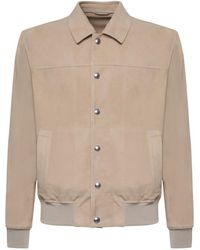 Eleventy - Leather Jackets - Lyst