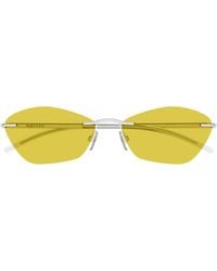 McQueen - Eyewear Irregular Frame Sunglasses - Lyst