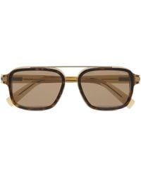 ZEGNA - Pilot Frame Sunglasses - Lyst