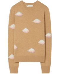 Tory Burch - Cashmere Round-Neck Sweater - Lyst