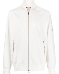 Brunello Cucinelli - Zip-Fastening Cotton Bomber Jacket - Lyst